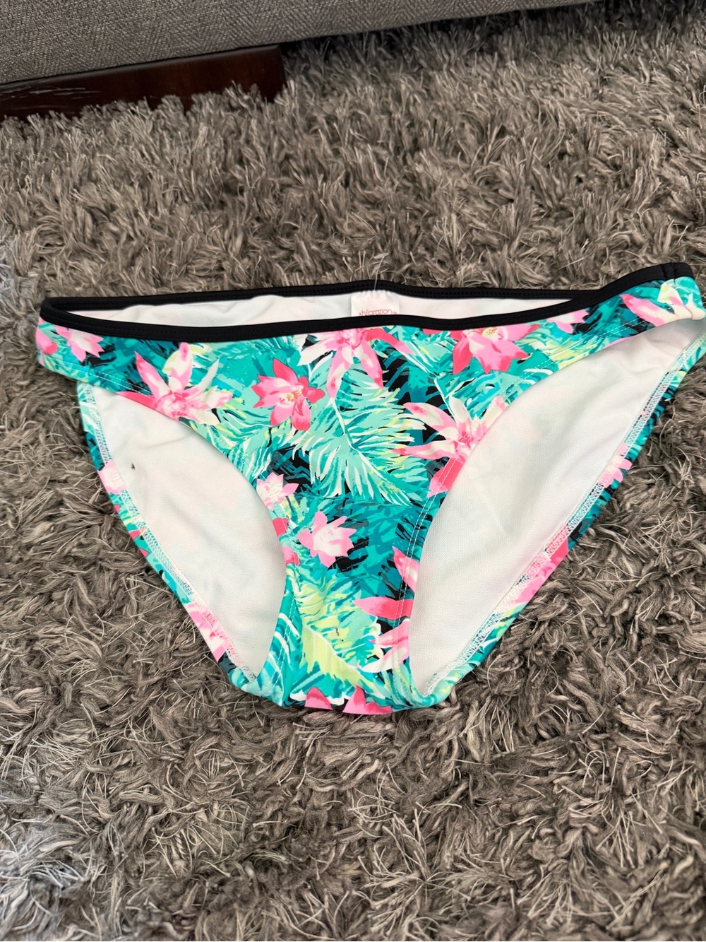 Tropical Bikini Swim Bottom (NWT)